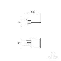 Stella Casanova Подстаканник подвесной,(без стакана) 1012 цвет: хром