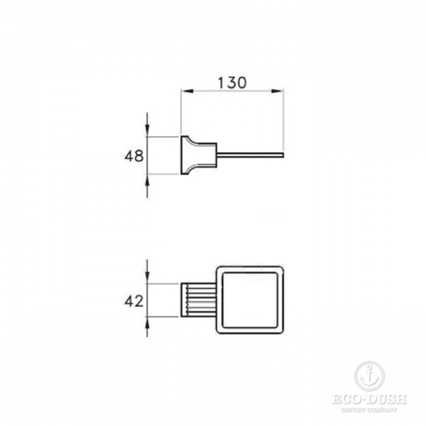 Stella Casanova Подстаканник подвесной,(без стакана) 1012 цвет: хром
