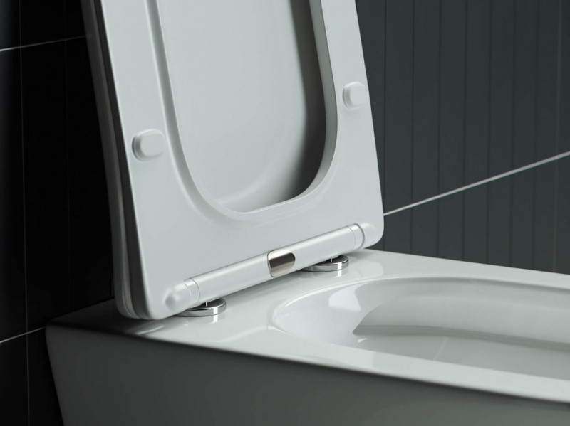 Подвесной унитаз Mono Rimless Ceramica Nova белый CN1902