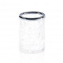 Decor Walther Crack BER Стакан настольный, французское стекло Craquele, цвет: хром