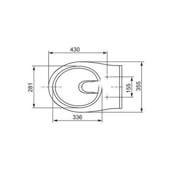TECE TECEbase Система инсталляции для унитазов 5 в 1, с унитазом и кнопкой смыва, цвет: черный
