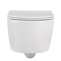 Унитаз ABBER Bequem AC1104 подвесной белый, безободковый