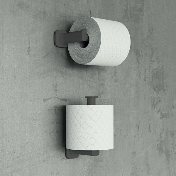 Novellini Giada Держатель т/б, подвесной, цвет: черный матовый