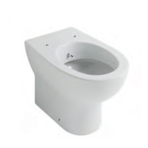 Globo 4ALL Унитаз-биде напольный приставной 54x36см, сиденье с микролифтом, крепёж в комплекте, цвет: белый