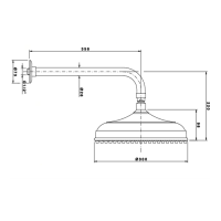 Nicolazzi Doccia Верхний душ, Ø 30см, цвет: хром