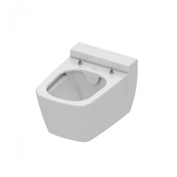 TECEone Унитаз подвесной 54х35.8х35 см, комплект крепежей, цвет: белый, сиденье на выбор