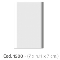 Bertocci Fly Стакан из композита, настольный, цвет: белый матовый