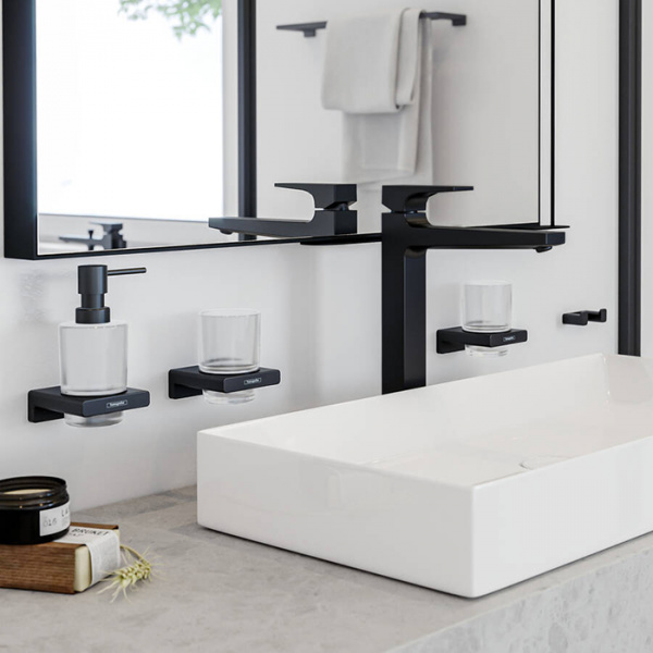 Hansgrohe AddStoris Стакан для зубных щеток, цвет: черный матовый