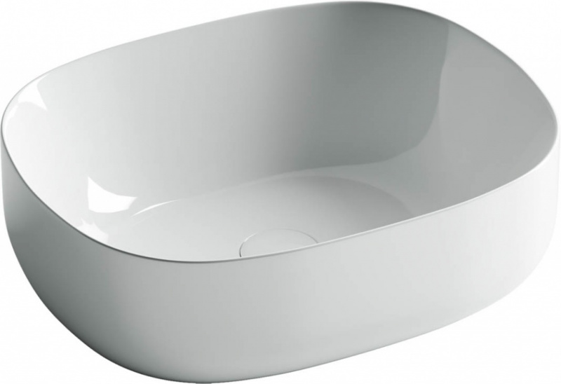 Умывальник чаша накладная овальная Element 460*350*155мм Ceramica Nova белый CN6018