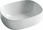 Умывальник чаша накладная овальная Element 460*350*155мм Ceramica Nova белый CN6018