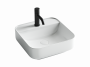 Умывальник чаша накладная прямоугольная Element 390*390*140мм Ceramica Nova белый CN5014
