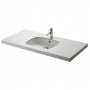 TOTO Public Раковина 54x46x16.7 см, без отв., встраиваемая снизу, CeFiONtect, цвет: белый