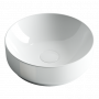 Умывальник чаша накладная круглая Element 355*355*125мм Ceramica Nova белый CN6005