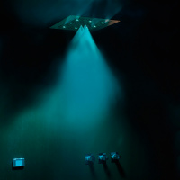 Bossini Dream Верхний душ 57x47см, с 8 LED RGB, 2 режима, цвет: хром