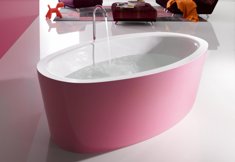 Bette Home oval silhouette Ванна отдельно стоящая  180х100 см, BetteGlasur® Plus