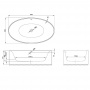 Bette Eve Oval Silhouette Ванна овальная отдельностоящая с шумоизоляцией 180х100х45см, белая