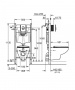 Комплект для унитаза Grohe GROHE Bau Ceramic 39419000