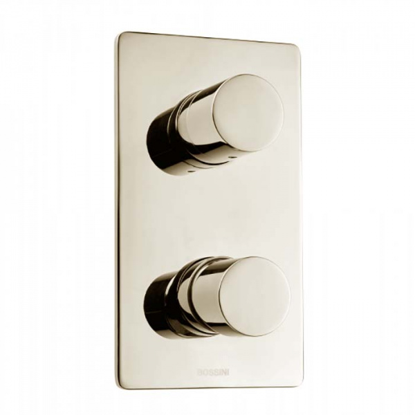 Bossini Oki Смеситель для душа, встраиваемый, с девиаторм 1/2/3/4/5, цвет: никель сатинированный