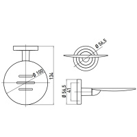 EMCO Polo  Мыльница подвесная, цвет: хром