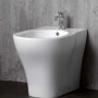 AZZURRA XL Биде напольное  61х43х49 см с 1 отв под смеситель, цвет: белый
