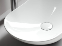 Умывальник чаша накладная овальная  Element 620*360*145мм Ceramica Nova белый CN6015