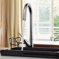 Axor Starck Однорычажный кухонный смеситель, цвет: хром