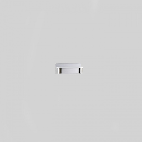 Agape Memory Мыльница, подвесная, цвет: полированый/белый Cristalplant