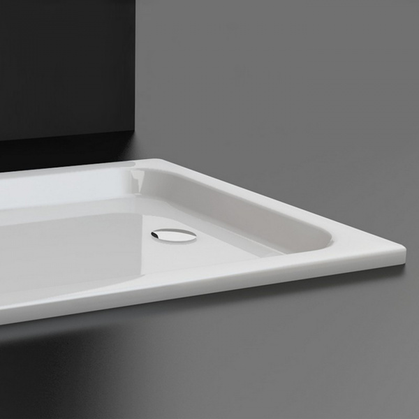 Bette Supra Душевой поддон 80х80х6.5 см, квадратный, D9см, с отв-м слива, с шумоизоляцией, цвет: белый