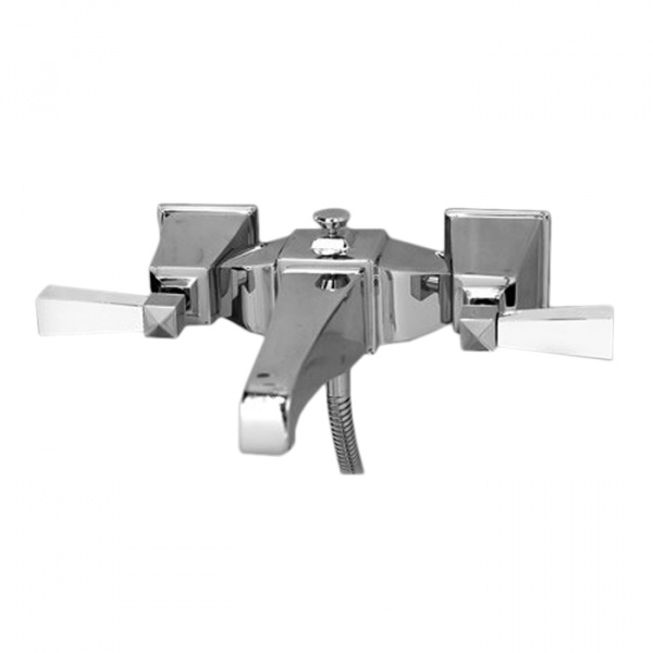 Devon&Devon Vip Time Смеситель для ванны, цвет: хром/белый хрусталь