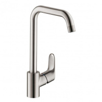 Hansgrohe Focus, Смеситель для кухни, Цвет: сталь