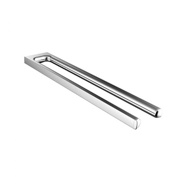 EMCO Trend Держатель полотенец,  двойной, фиксированный, 43см, подвесной, цвет: хром