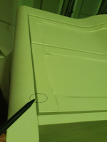 EBAN Rachele Комплект мебели с базой, раковиной, доводчиком Blum, ручки бронза Цвет: BIANCO ASSOLUTO Уценена