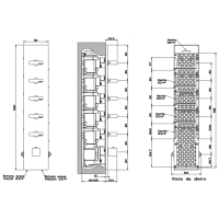 Gessi Rettangolo Встраиваемый термостатический смеситель, подключение на 3/4”, с 5ю независимыми выходами, внешняя часть, цвет: хром