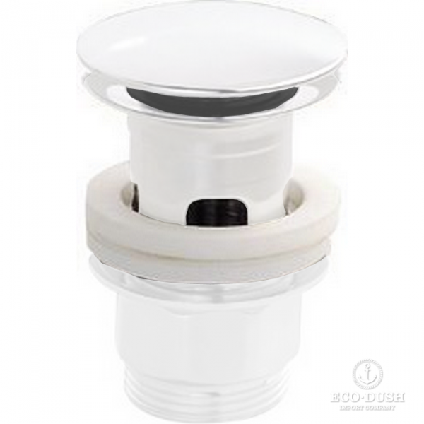 CISAL Донный клапан 1&quot1/4 для раковин, цвет: белый