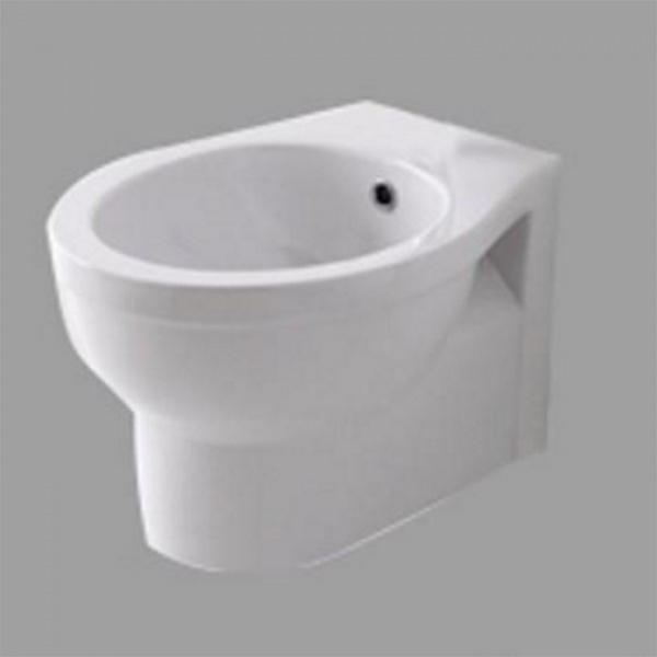 AZZURRA Cult Биде подвесное 51х36см, с 1 отв под смеситель, цвет: белый