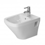 Duravit DuraStyle Биде подвесное с перел. компакт, с 1 отв. под смес., вкл. крепление Durafix, 37x48см,