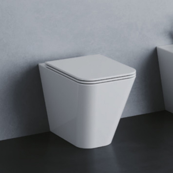 Azzurra Build Унитаз напольный 55х36х42см., слив универсальный, цвет: белый