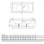 Bette Free Ванна встраиваемая, 200х100х45см, с шумоизоляцией