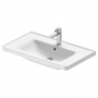 Duravit D-Neo Раковина накладная 80х48см, с переливом, с 1 отв., WonderGliss, цвет: белый