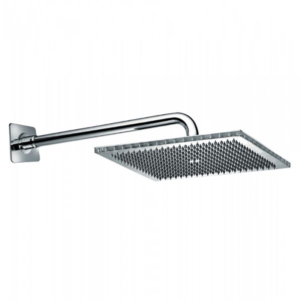 BOSSINI DREAM-RECTANGULAR Верхний душ 400 x 300 мм, 1 режим, с держателем Ø 28 мм, x 400 мм, цвет: хром