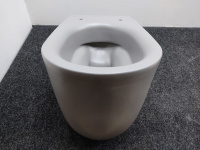 Kerasan Nolita Унитаз безободковый подвесной 55х35 см, с креплениями WB9N, цвет: FERRO MATT