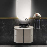 Burgbad Lavo 2.0 Зеркало 50х100х4.2см, LED подсветка по периметру, 4250К, с выключателем