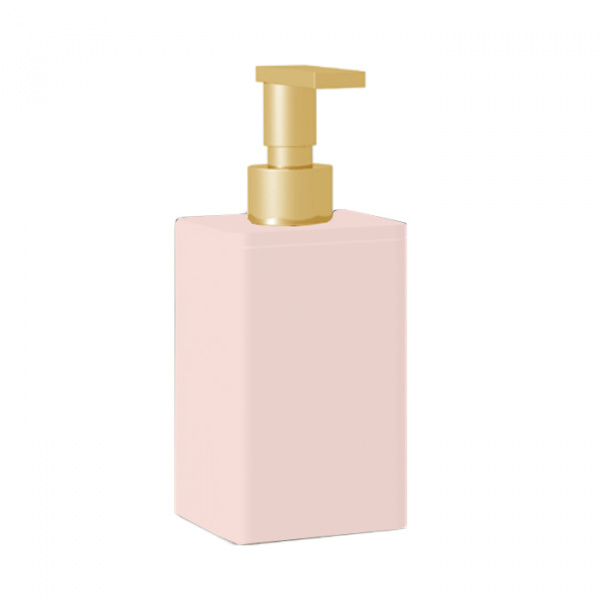 Bertocci Fly Дозатор из композита, настольный, цвет: бежевый/золото