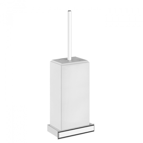 Gessi Eleganza Ершик для унитаза подвесной, цвет: хром/белый