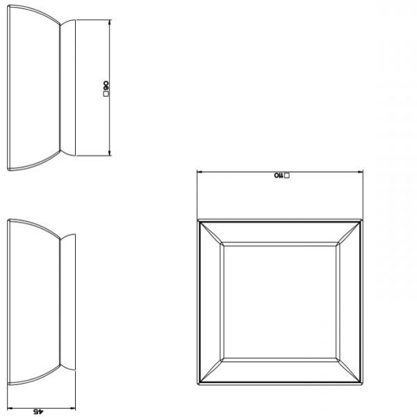 Gessi Mimi Мыльница настольная керамическая, цвет: хром/белый