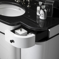 Devon&Devon Music Комплект мебели 120 см, цвет: белый/deep black/deep black