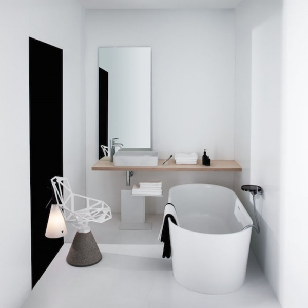 Laufen VAL Ванна 160x75x45см, отдельностоящая, с слив-переливом, материал: композит