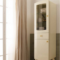 Sbordoni Колонна Garda наполная 180х36.5х57см, 2 дверки, 1 ящик и 3 полки, ручки 0A, цвет: Avorio