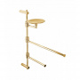 Стойка с аксессуарами 40см., подвесная Bongio T Mix, цвет: золото 24к.