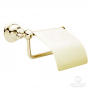 HUBER Croisette Бумагодержатель с крышкой, цвет: золото